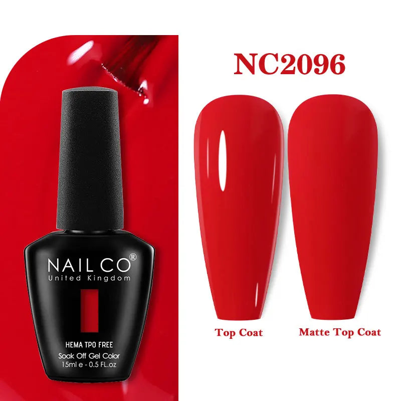 15ml TPO-Free Nail Gel Polish Semi Permanent Nails Art Manicure Design Hybrid Remover Gel Top Coat Ongle Gel UV