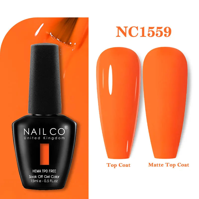 15ml TPO-Free Nail Gel Polish Semi Permanent Nails Art Manicure Design Hybrid Remover Gel Top Coat Ongle Gel UV