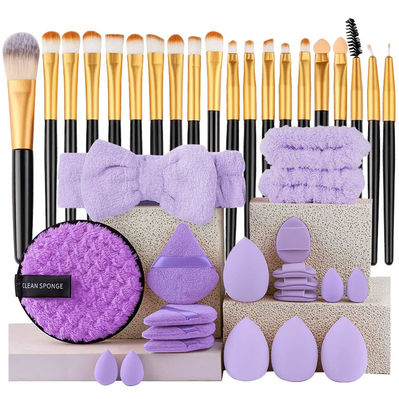 Makeup Brush Set 20Pcs Kit Soft Fluffy Eye Shadow Brushes Cosmetic Foundation Powder Highlighter Beauty Tool