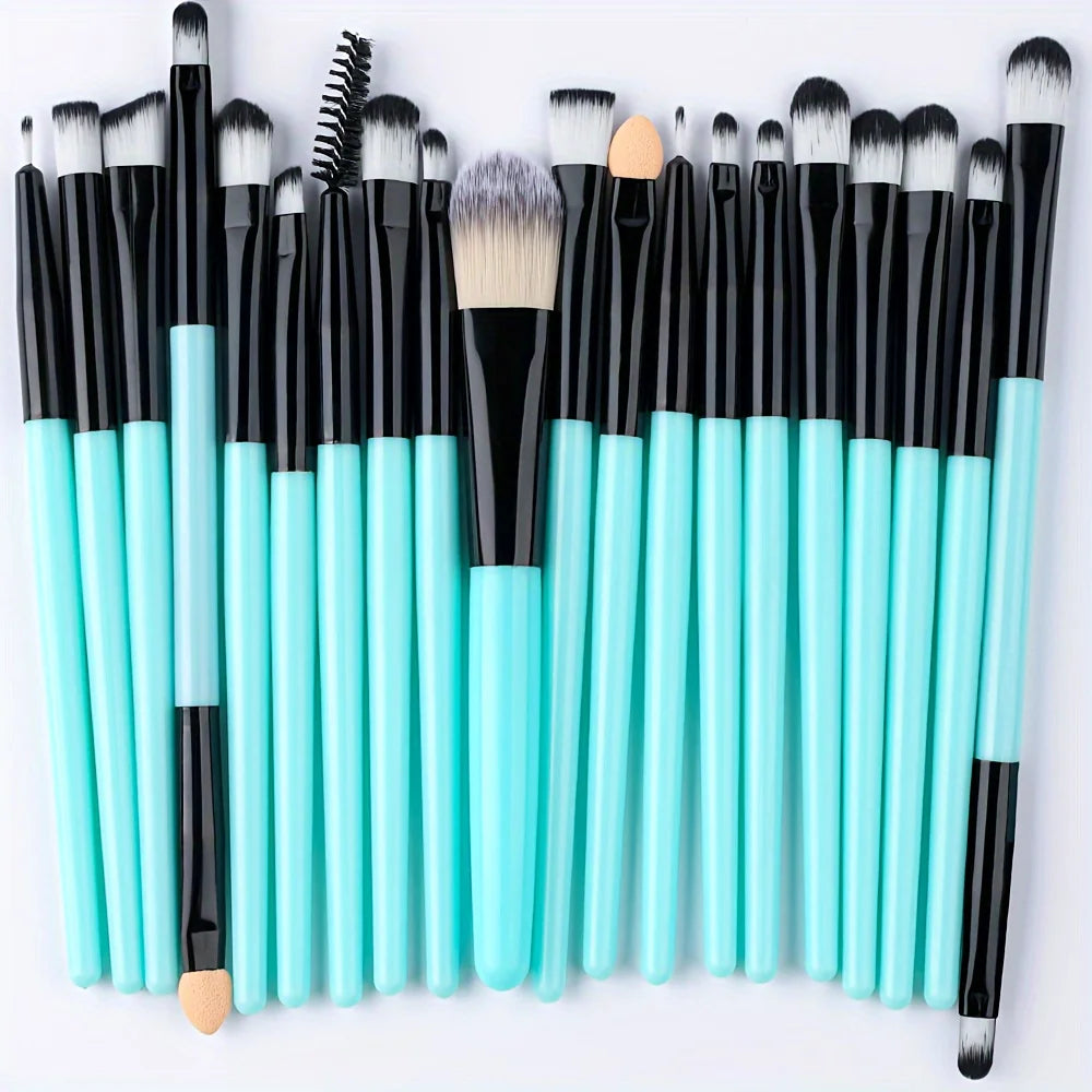 Makeup Brush Set 20Pcs Kit Soft Fluffy Eye Shadow Brushes Cosmetic Foundation Powder Highlighter Beauty Tool
