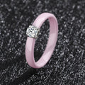 Classic Ring for Women Ceramic 3mm