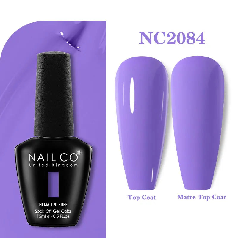 15ml TPO-Free Nail Gel Polish Semi Permanent Nails Art Manicure Design Hybrid Remover Gel Top Coat Ongle Gel UV
