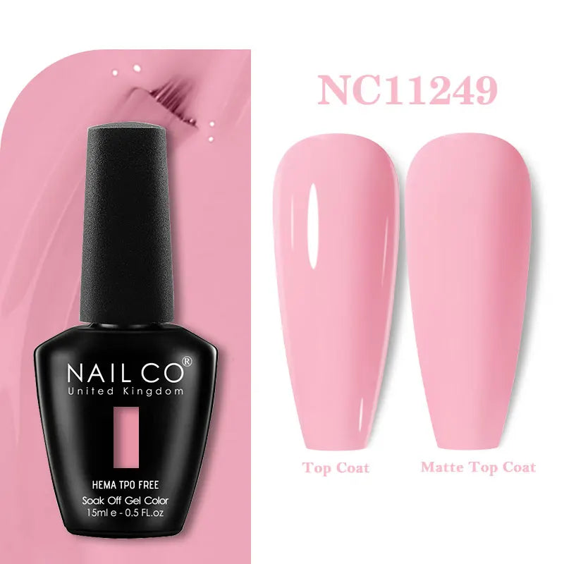 15ml TPO-Free Nail Gel Polish Semi Permanent Nails Art Manicure Design Hybrid Remover Gel Top Coat Ongle Gel UV