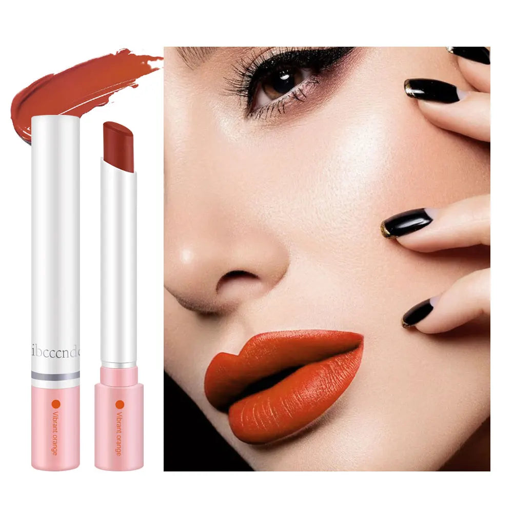 4 Colors Cigarette Shaped Lip Gloss Set Matte Velvet High Pigment Waterproof