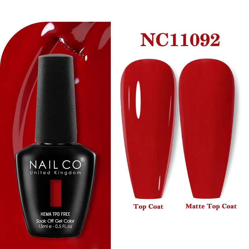 15ml TPO-Free Nail Gel Polish Semi Permanent Nails Art Manicure Design Hybrid Remover Gel Top Coat Ongle Gel UV
