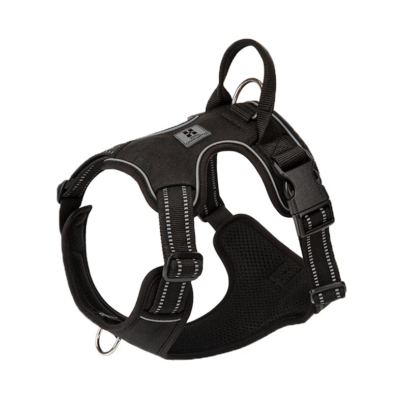 Dog Harness No Pull Reflective Pet Dog Chest Harness Adjustable for Small Medium Large Dogs