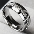 An Elegant 6mm Wide  Ring Suitable for Both Men and Women, Finely Polished and Durable, Suitable for Daily Wear