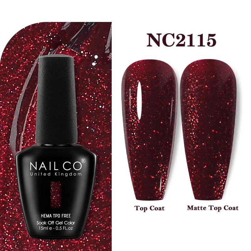 15ml TPO-Free Nail Gel Polish Semi Permanent Nails Art Manicure Design Hybrid Remover Gel Top Coat Ongle Gel UV