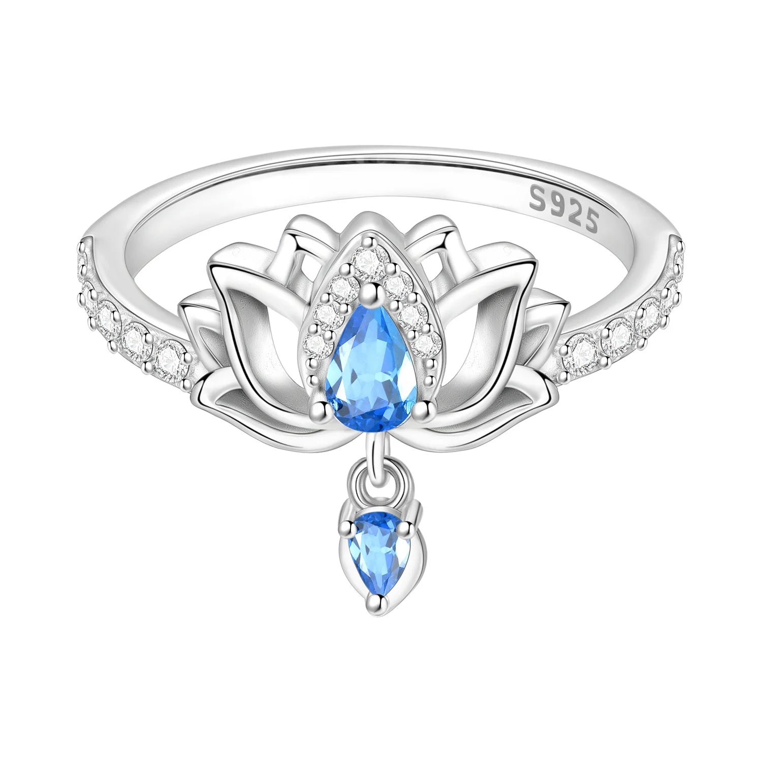 Elegant S925 Sterling Silver Vintage Pattern Closed Ring For Women