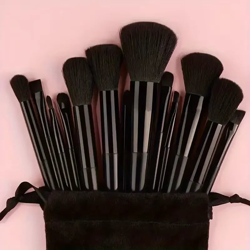 13 PCS Makeup Brushes Set Eye Shadow Foundation Women Cosmetic Brush Eyeshadow Blush Beauty Soft Make Up Tools