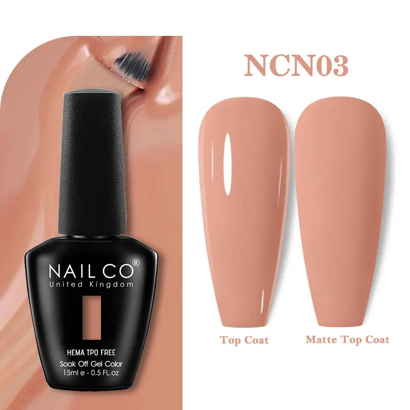 15ml TPO-Free Nail Gel Polish Semi Permanent Nails Art Manicure Design Hybrid Remover Gel Top Coat Ongle Gel UV