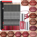 TRUE LIPS Makeup Lipstick & Gloss Combo Waterproof, Long-Lasting