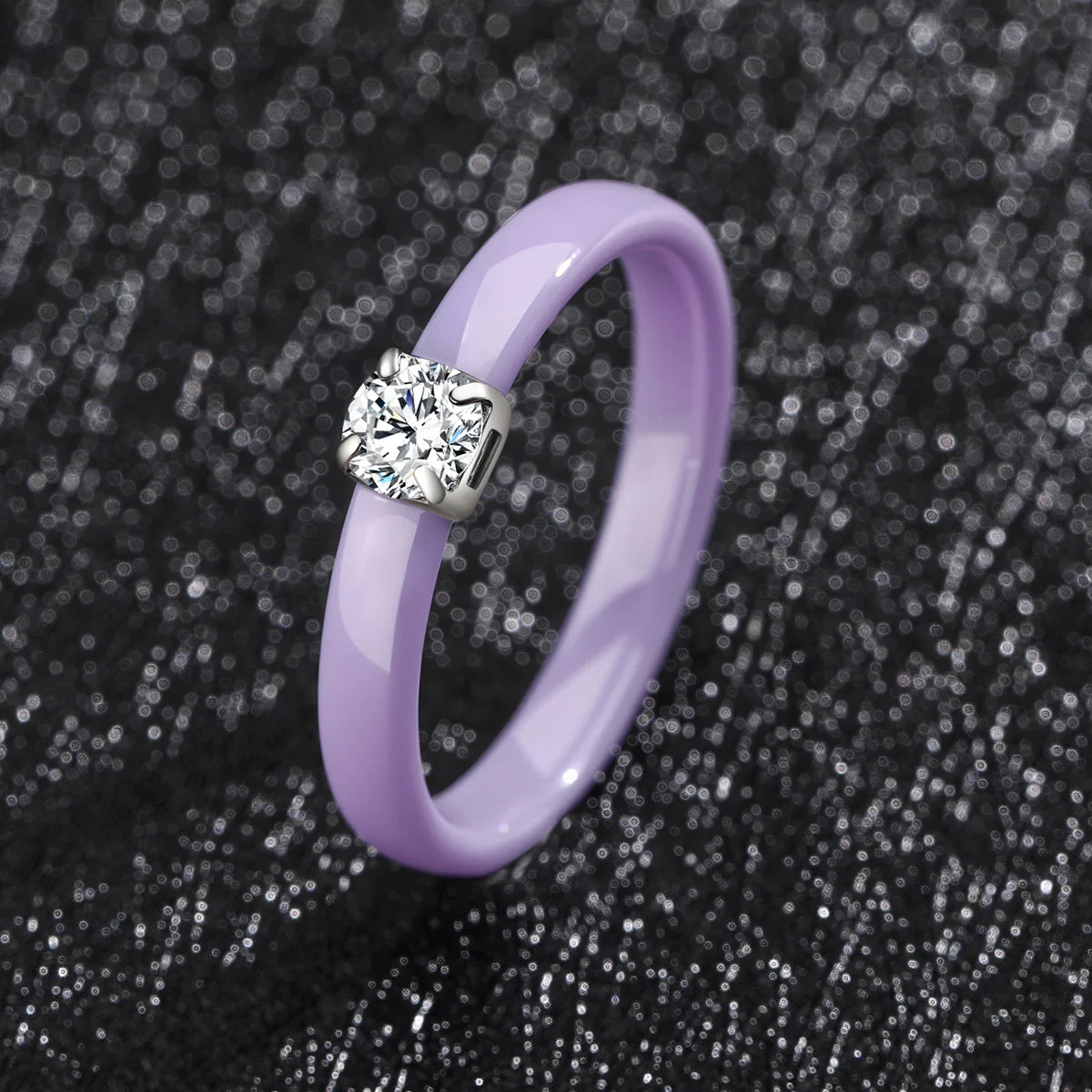 Classic Ring for Women Ceramic 3mm