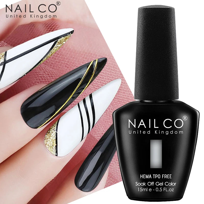15ml TPO-Free Nail Gel Polish Semi Permanent Nails Art Manicure Design Hybrid Remover Gel Top Coat Ongle Gel UV
