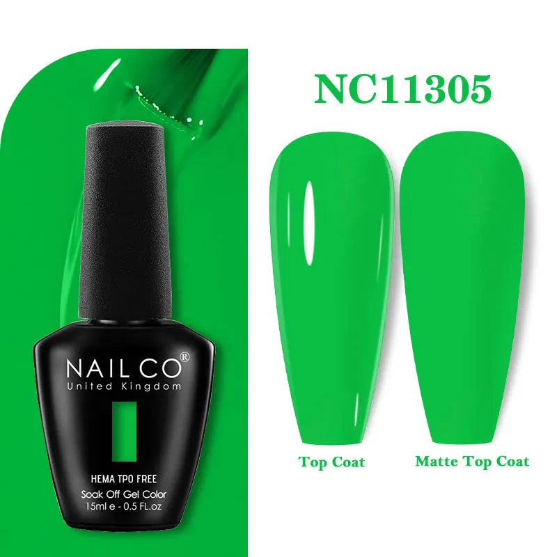 15ml TPO-Free Nail Gel Polish Semi Permanent Nails Art Manicure Design Hybrid Remover Gel Top Coat Ongle Gel UV