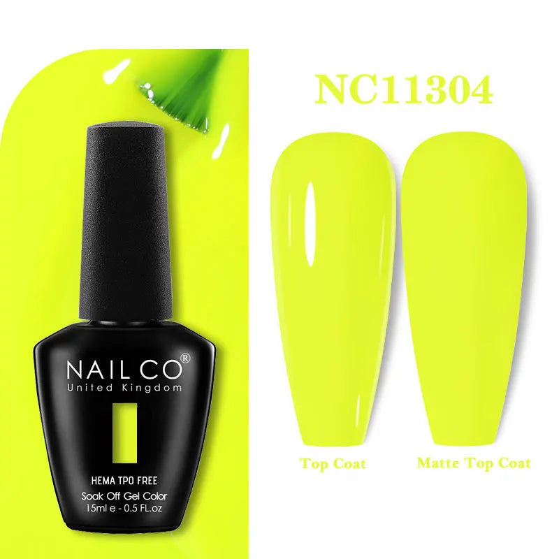 15ml TPO-Free Nail Gel Polish Semi Permanent Nails Art Manicure Design Hybrid Remover Gel Top Coat Ongle Gel UV