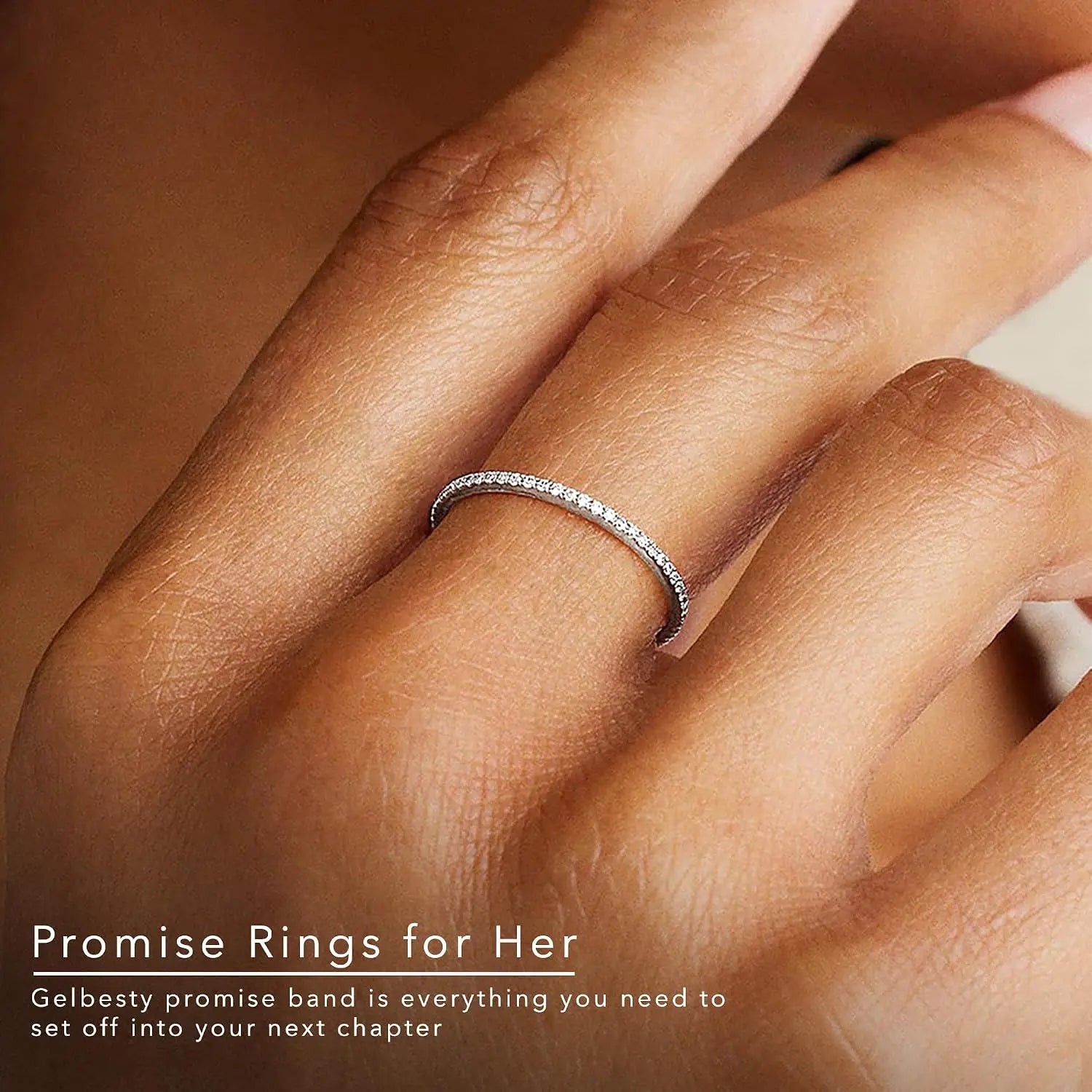 925 Sterling Silver Ring for Women, Non Tarnish