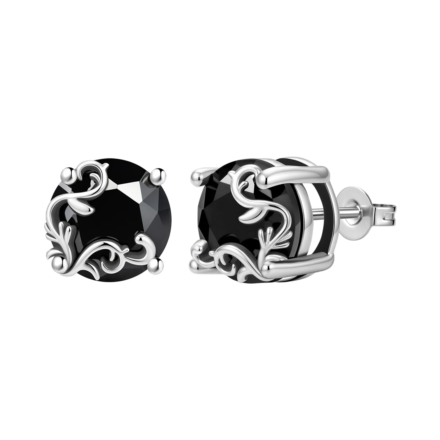 Elegant S925 Sterling Silver 18k Gold Classic Knot Stud Earrings For Ladys