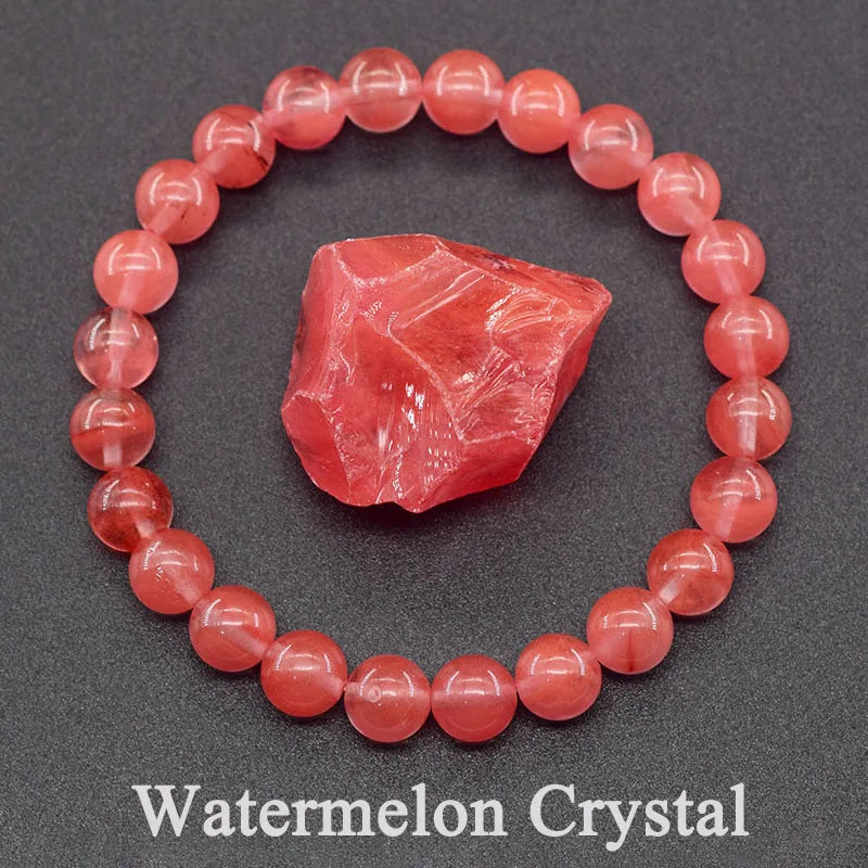New Amethust Bracelet Made of Real Natural Stone Beads Bracelet