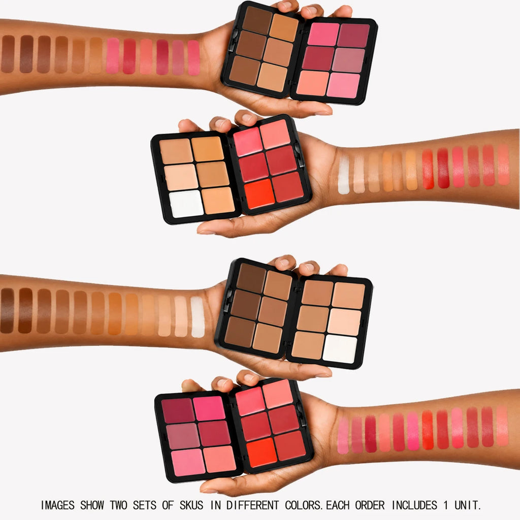 Cream Blush Contour Concealer Palette, 12 Shades