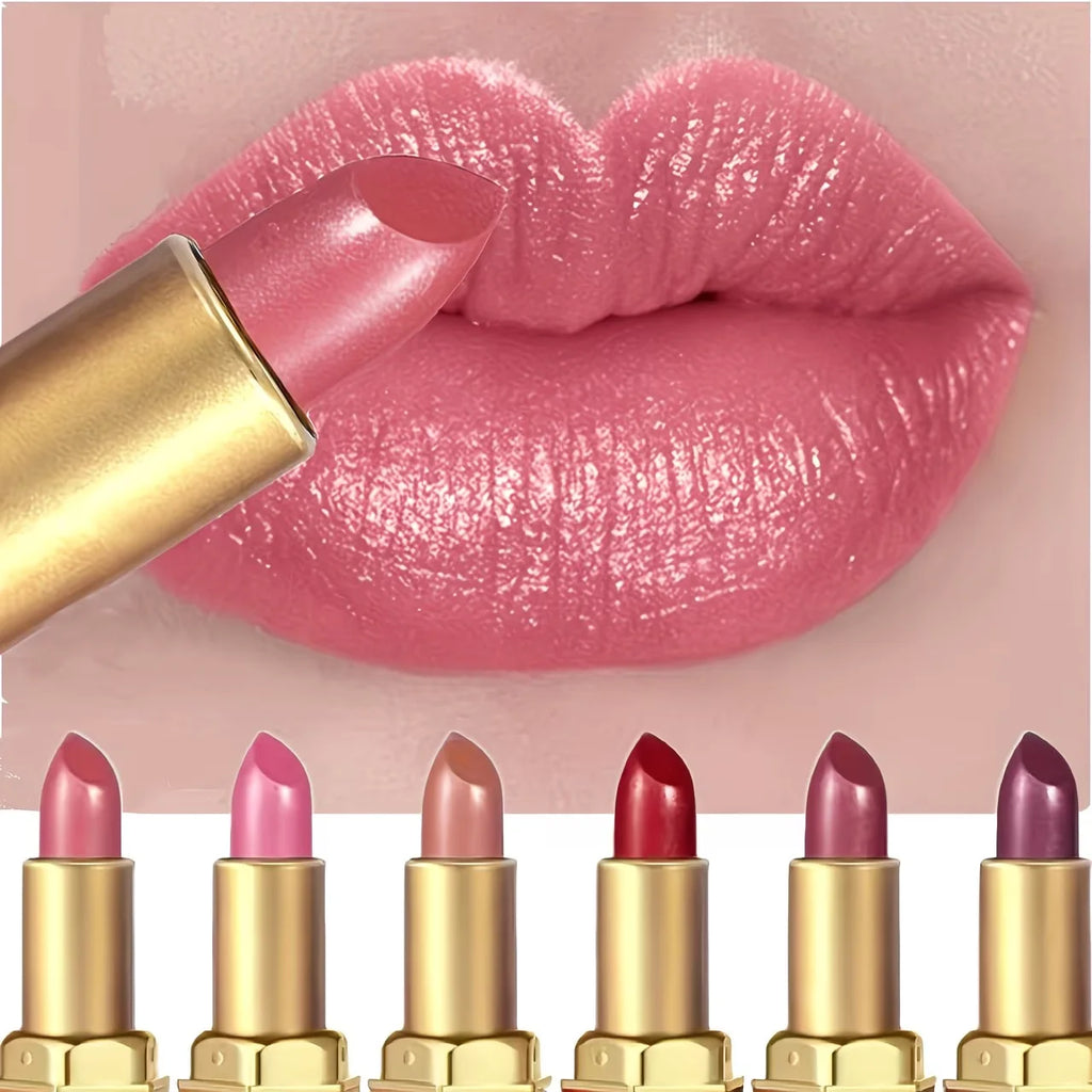 Luxurious 6-Piece Matte Lipstick Set: Long-lasting and highly pigmented