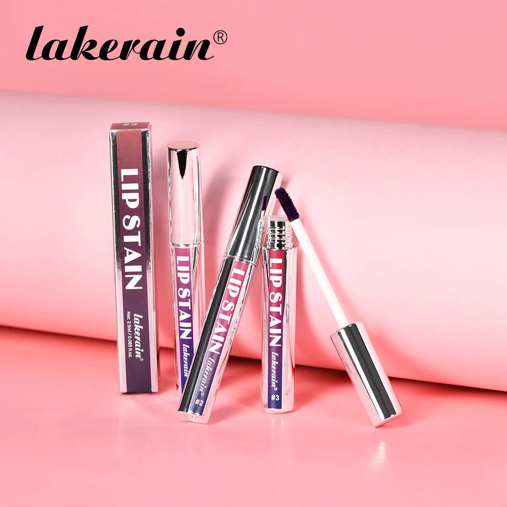 Peel Off Lip Stain 3 Colors Reveal Long Lasting Waterproof