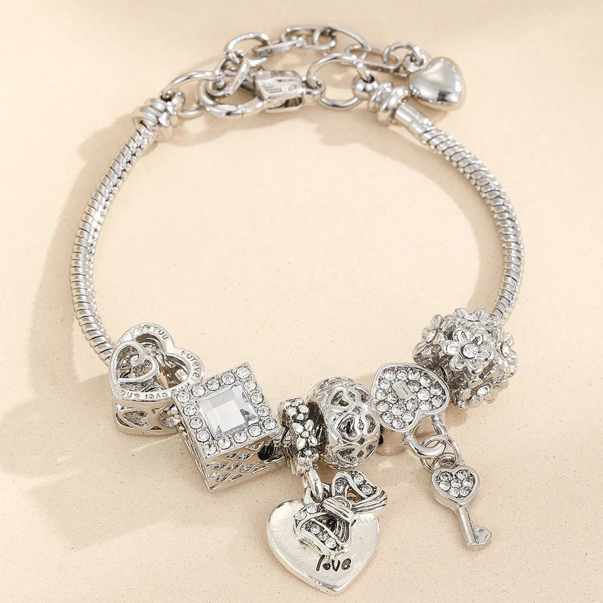 Women's Fashion Multi Element Beaded Bracelet Jewelry