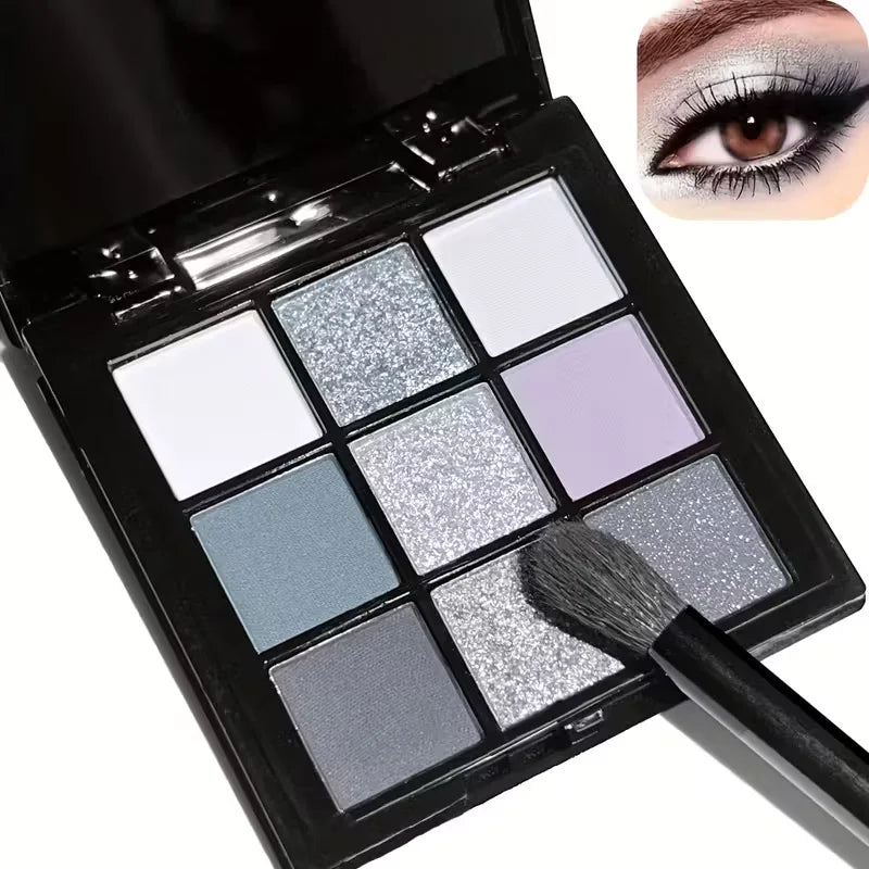 smoky eyeshadow palette, long-lasting, waterproof, and easy to apply