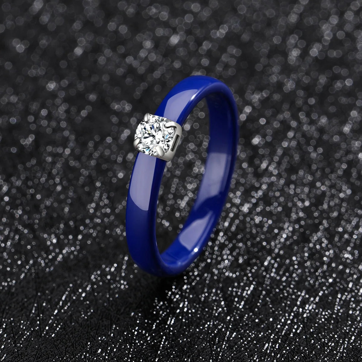 Classic Ring for Women Ceramic 3mm