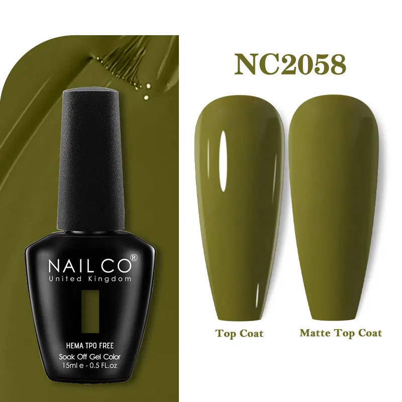 15ml TPO-Free Nail Gel Polish Semi Permanent Nails Art Manicure Design Hybrid Remover Gel Top Coat Ongle Gel UV