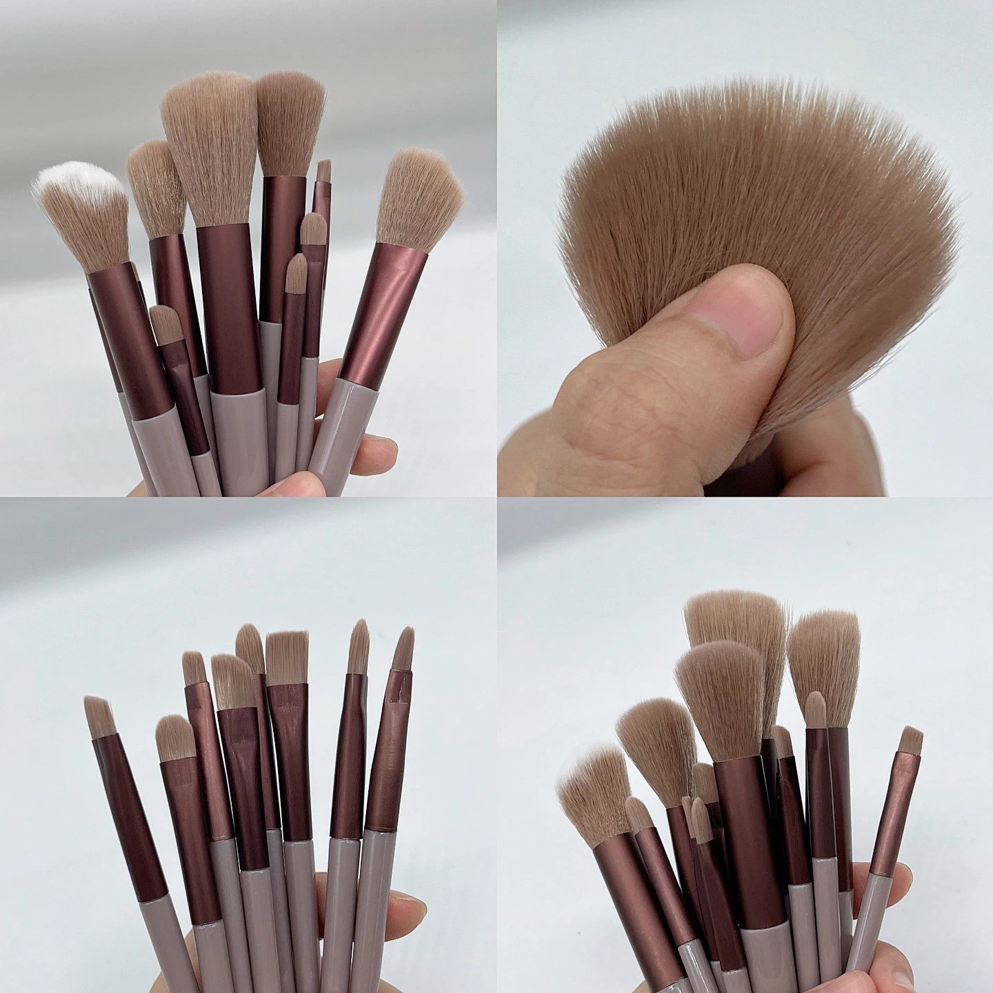 13 PCS Makeup Brushes Set Eye Shadow Foundation Women Cosmetic Brush Eyeshadow Blush Beauty Soft Make Up Tools