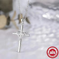 925 Silver Moissanite Necklace 925 Sterling Silver Necklace