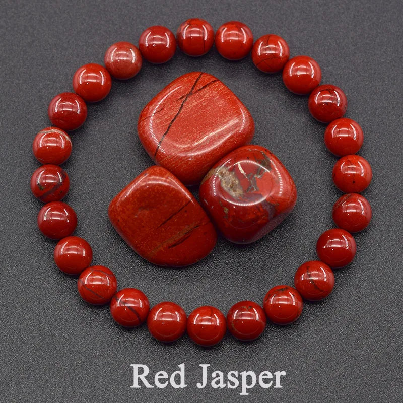 New Amethust Bracelet Made of Real Natural Stone Beads Bracelet