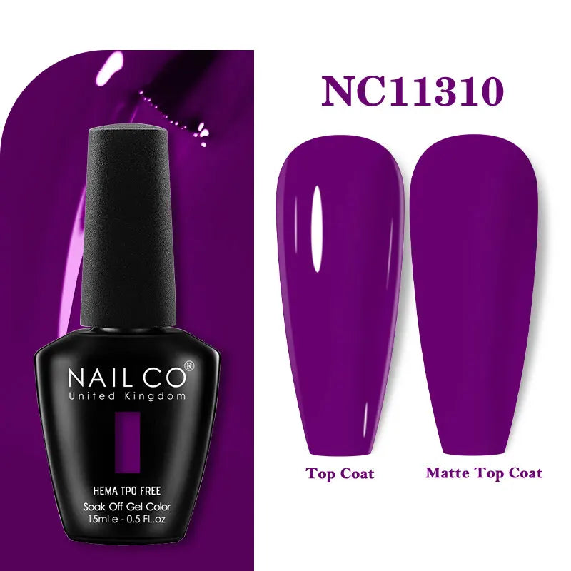 15ml TPO-Free Nail Gel Polish Semi Permanent Nails Art Manicure Design Hybrid Remover Gel Top Coat Ongle Gel UV