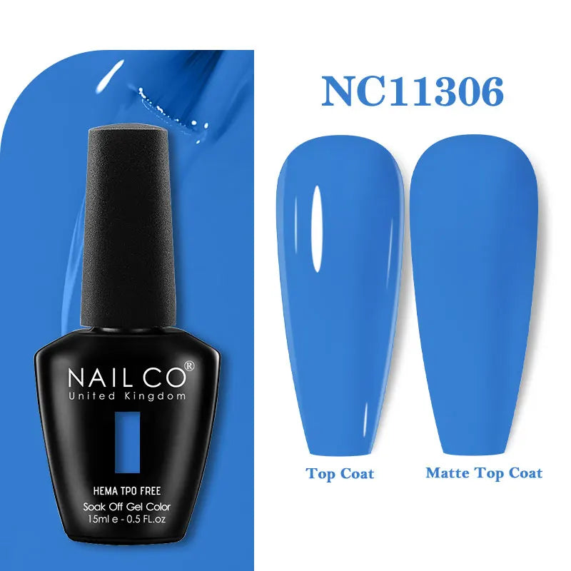 15ml TPO-Free Nail Gel Polish Semi Permanent Nails Art Manicure Design Hybrid Remover Gel Top Coat Ongle Gel UV