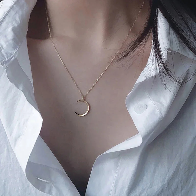 New Wine Red Cherry Gold Color Pendant Necklace For Women