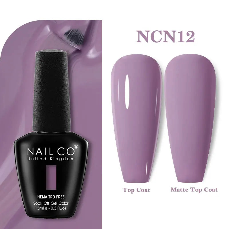 15ml TPO-Free Nail Gel Polish Semi Permanent Nails Art Manicure Design Hybrid Remover Gel Top Coat Ongle Gel UV