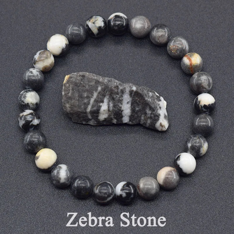 New Amethust Bracelet Made of Real Natural Stone Beads Bracelet