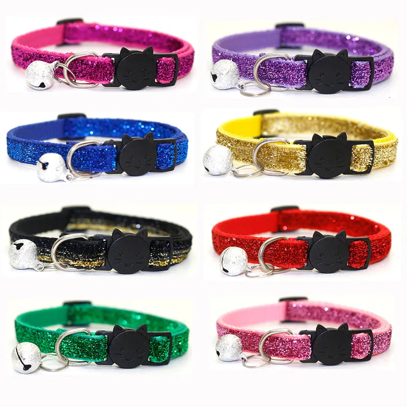 Pet collar, new pet decorative collar, cat collar, bell collar
