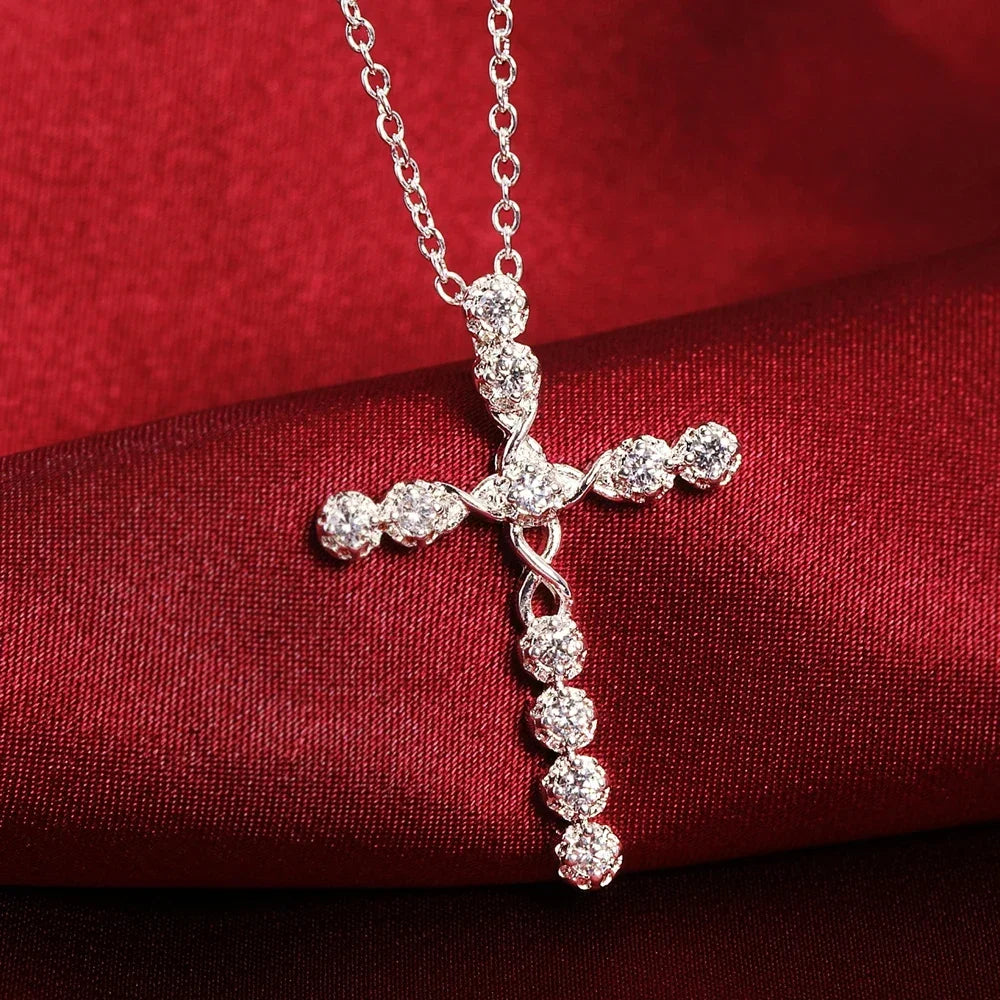 New Fashion  925 Sterling Silver Necklace For Women