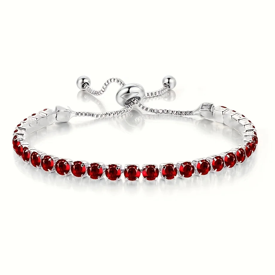 Beautiful multi-color super flash gold bracelet, luxurious and exquisite in a variety of colors