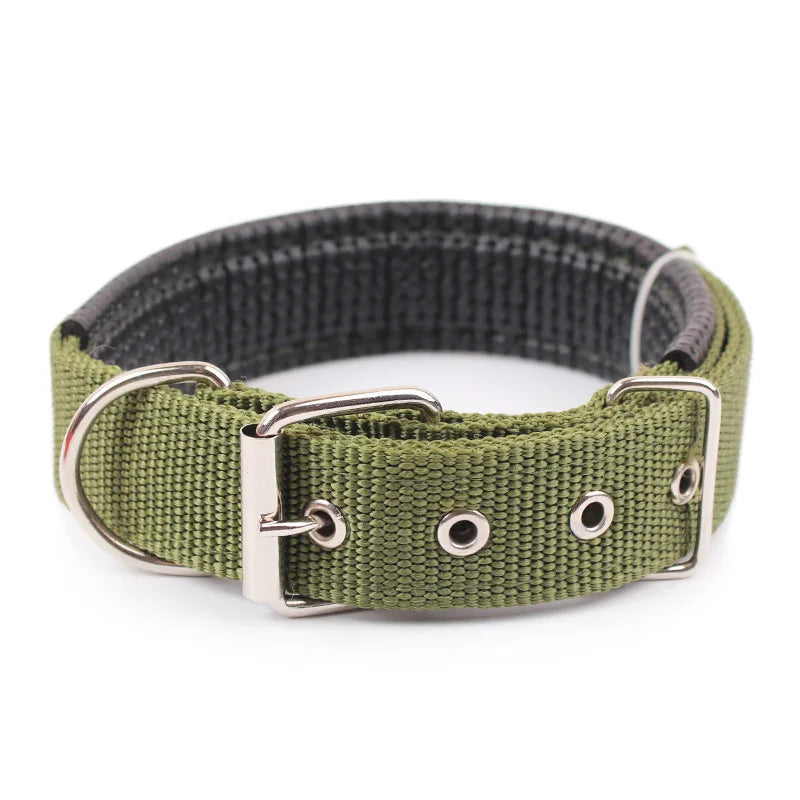 Solid Dog Collars  Nylon Dog Collar For Small Medium Large Dogs
