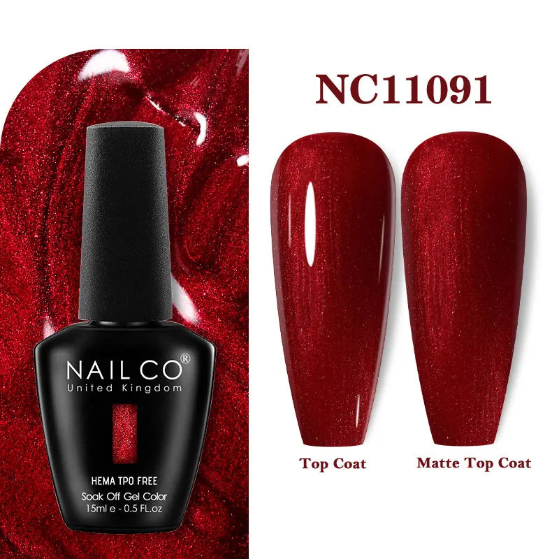 15ml TPO-Free Nail Gel Polish Semi Permanent Nails Art Manicure Design Hybrid Remover Gel Top Coat Ongle Gel UV