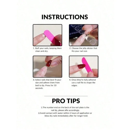 24Pcs Shiny Wine Red False Nails Artificial Press On Fake Nail Short Stiletto DIY Lady Nails