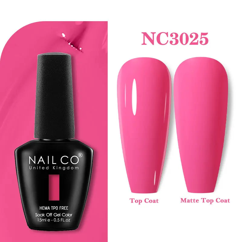 15ml TPO-Free Nail Gel Polish Semi Permanent Nails Art Manicure Design Hybrid Remover Gel Top Coat Ongle Gel UV