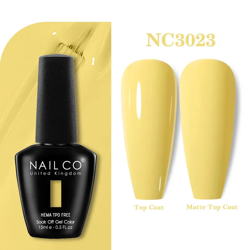 15ml TPO-Free Nail Gel Polish Semi Permanent Nails Art Manicure Design Hybrid Remover Gel Top Coat Ongle Gel UV