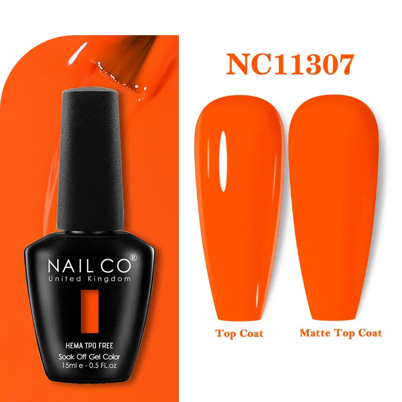 15ml TPO-Free Nail Gel Polish Semi Permanent Nails Art Manicure Design Hybrid Remover Gel Top Coat Ongle Gel UV