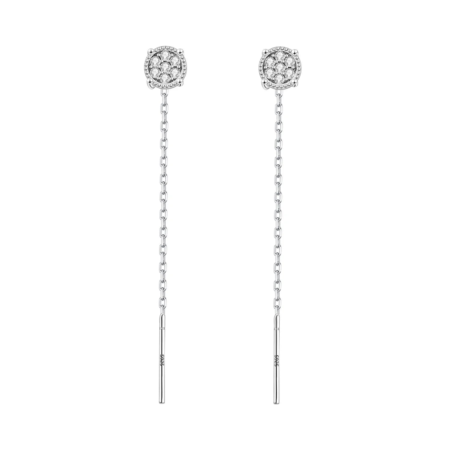 Elegant S925 Sterling Silver 18k Gold Classic Knot Stud Earrings For Ladys