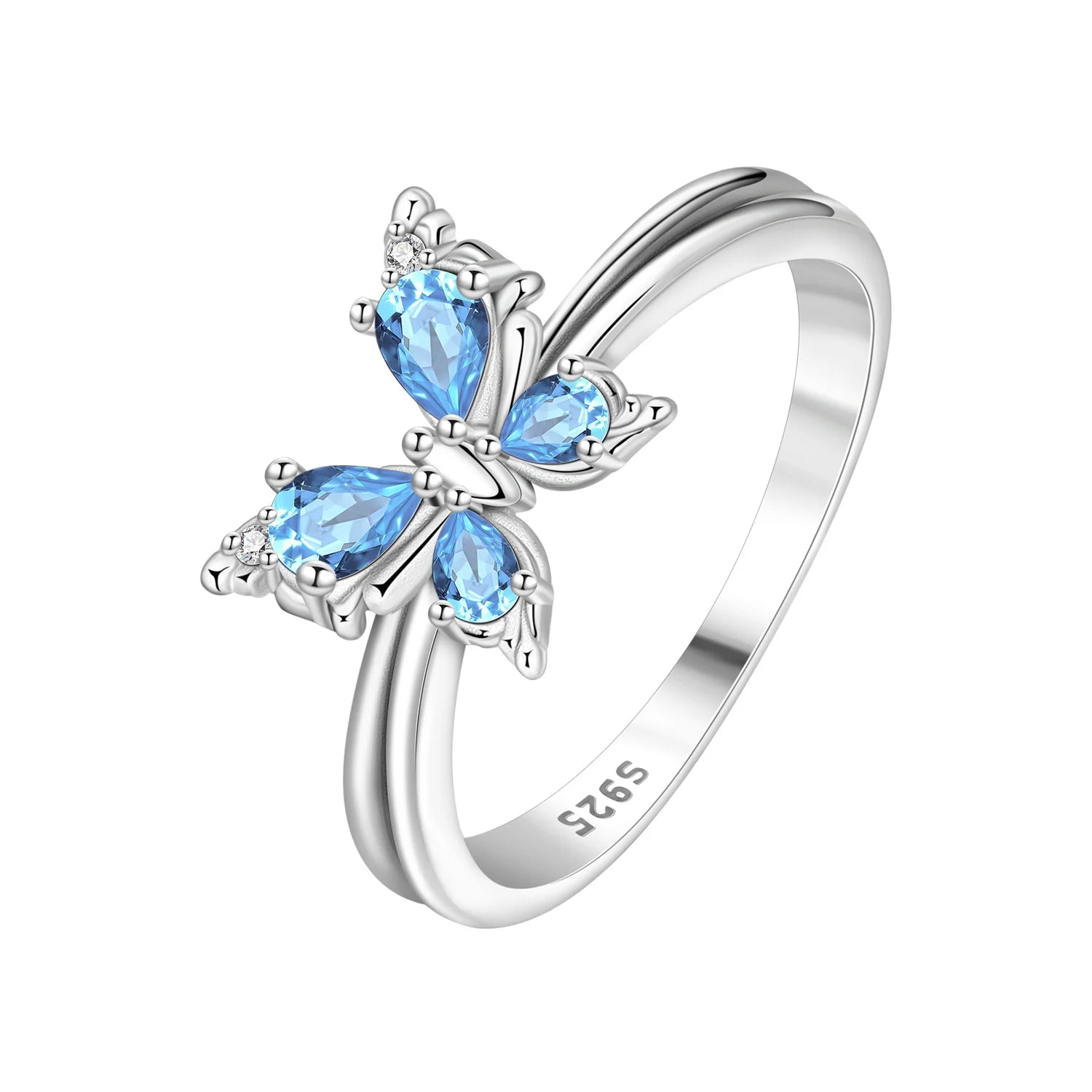 Elegant S925 Sterling Silver Vintage Pattern Closed Ring For Women