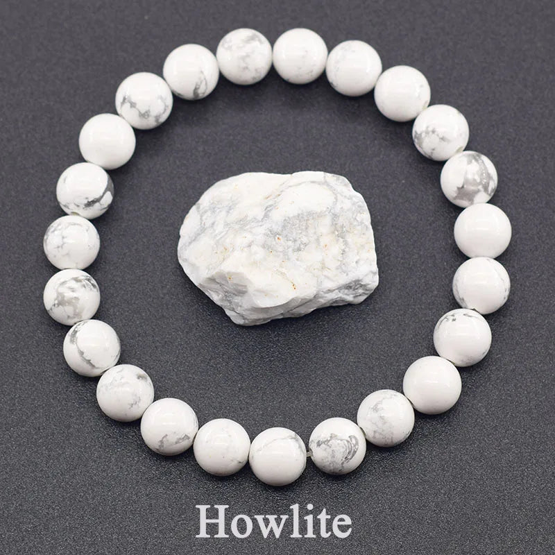New Amethust Bracelet Made of Real Natural Stone Beads Bracelet